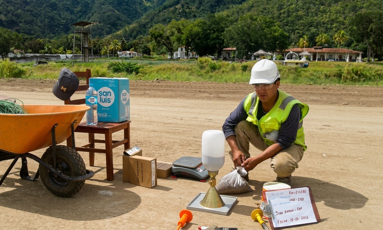 Registro de obra en la base aérea de San Ramón, foto 2